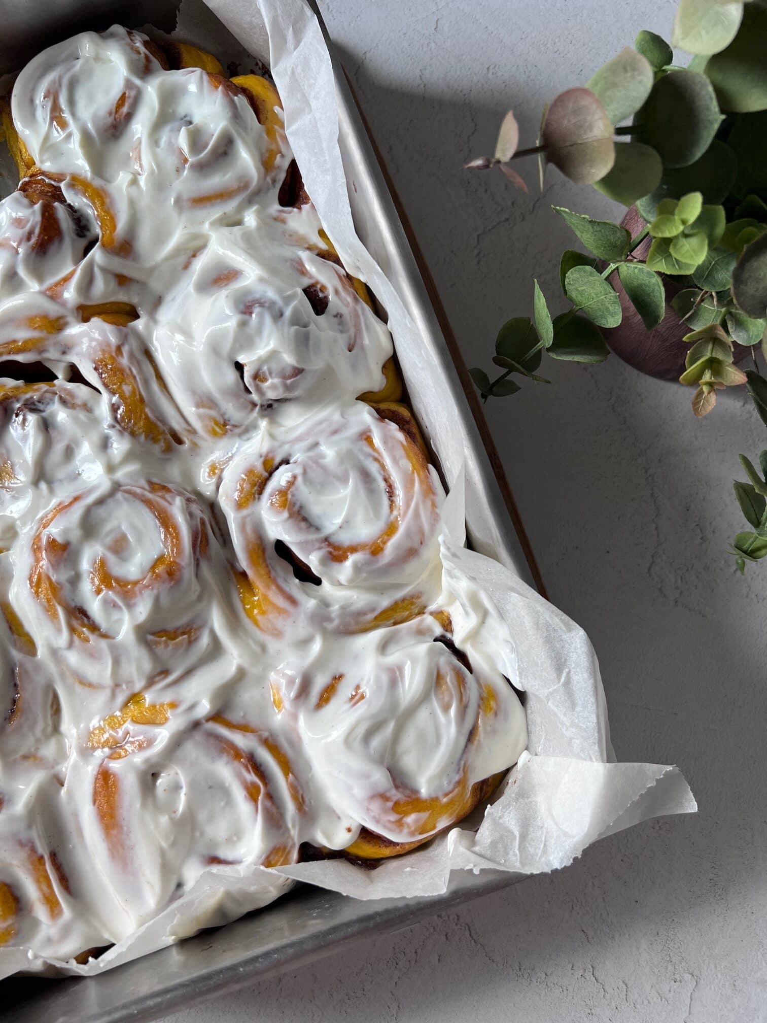 cinnamon rolls alla zucca